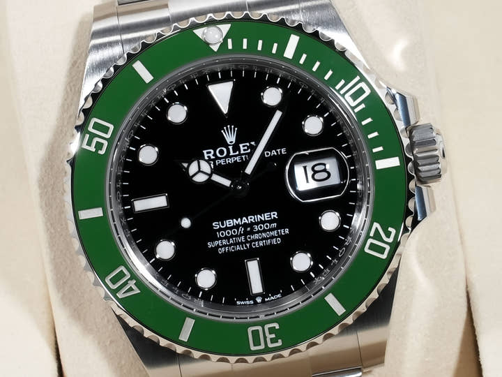 Rolex Submariner Date Ref. 126610LV Stainless Steel Black Dial