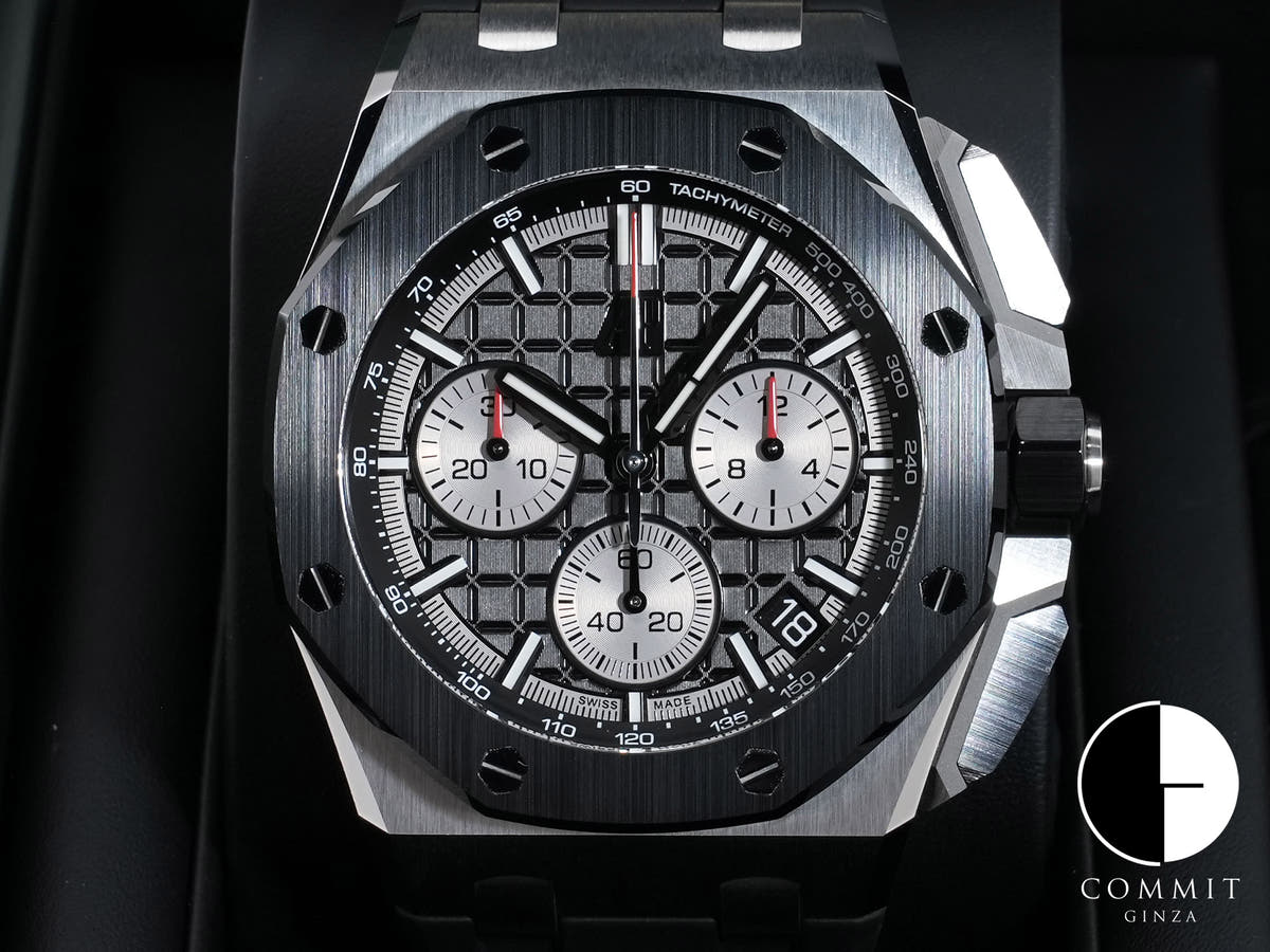 Audemars Piguet Royal Oak Offshore Chronograph Ref. 26420SO.OO.A002CA.01 Stainless Steel/Black Ceramic Black Dial