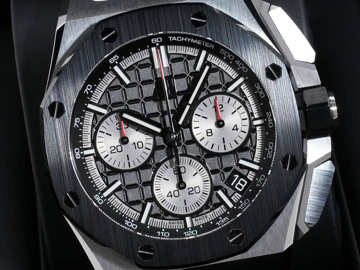 Audemars Piguet Royal Oak Offshore Chronograph Ref. 26420SO.OO.A002CA.01 Stainless Steel/Black Ceramic Black Dial