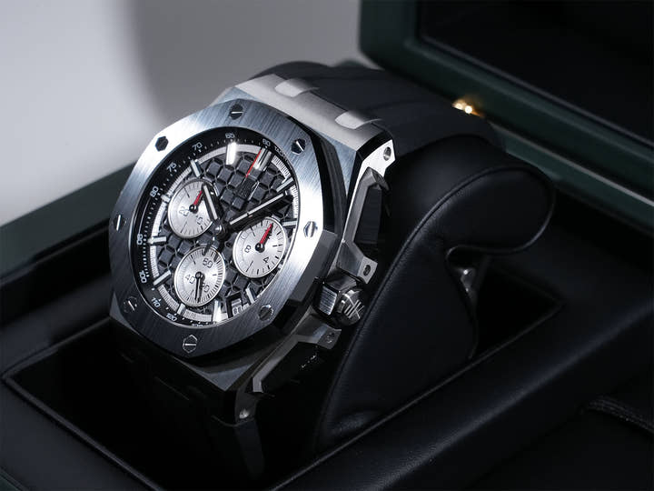 Audemars Piguet Royal Oak Offshore Chronograph Ref. 26420SO.OO.A002CA.01 Stainless Steel/Black Ceramic Black Dial