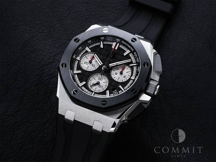 Audemars Piguet Royal Oak Offshore Chronograph Ref. 26420SO.OO.A002CA.01 Stainless Steel/Black Ceramic Black Dial