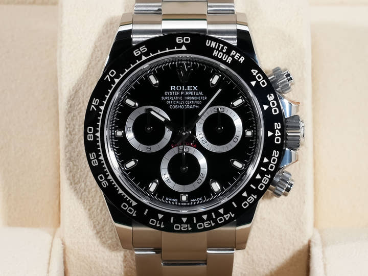 ロレックス デイトナ Ref.116500LN ステンレススチール ブラック文字盤