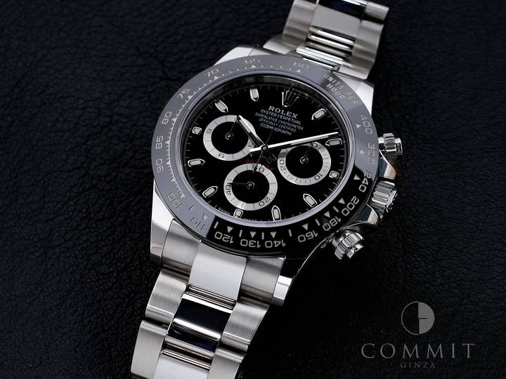 ロレックス デイトナ Ref.116500LN ステンレススチール ブラック文字盤