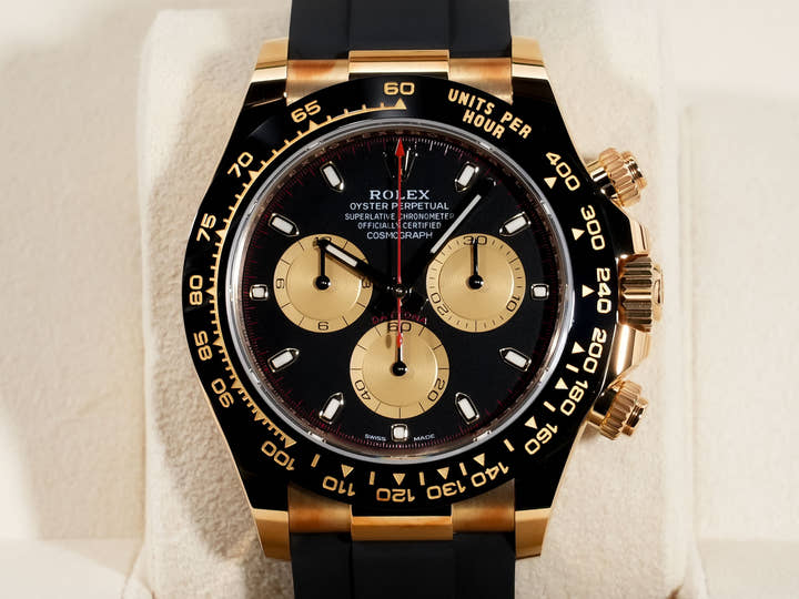 ロレックス デイトナ Ref.116518LN イエローゴールド ブラックxシャンパン文字盤