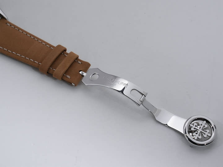 パテックフィリップ コンプリケーション ワールドタイム クロノグラフ Ref.5935A-001 ステンレススチール ローズゴールドメッキ オパーリン文字盤