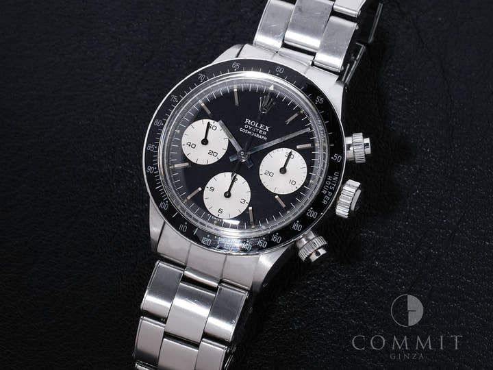ロレックス デイトナ Ref.6263 ステンレススチール ブラック文字盤