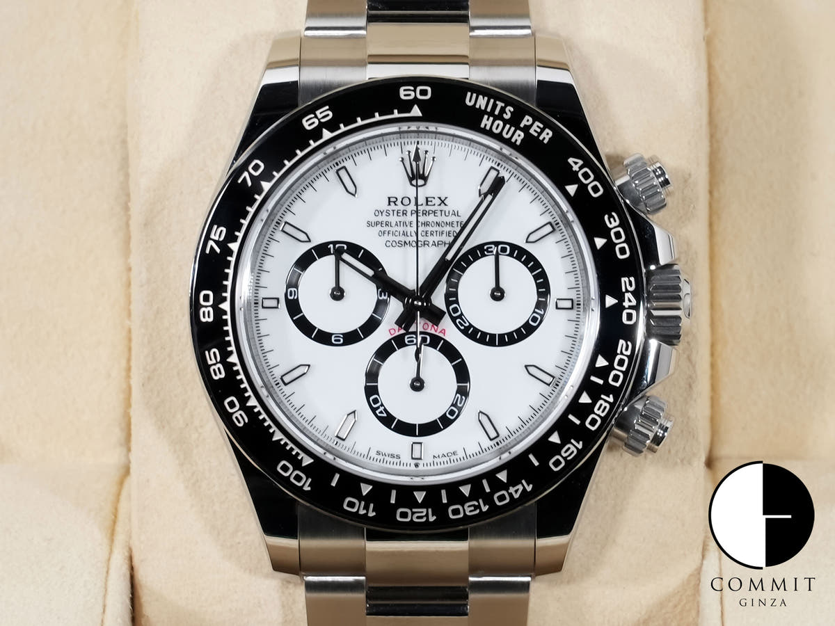 ロレックス デイトナ Ref.126500LN ステンレススチール ホワイト文字盤