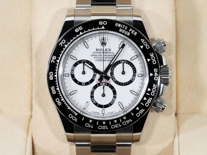 ロレックス デイトナ Ref.126500LN ステンレススチール ホワイト文字盤