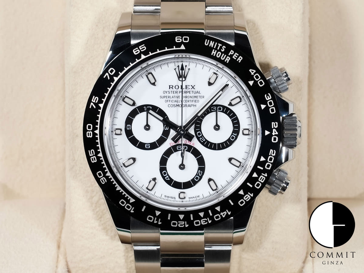 ロレックス デイトナ Ref.116500LN ステンレススチール ホワイト文字盤