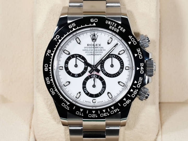 ロレックス デイトナ Ref.116500LN ステンレススチール ホワイト文字盤