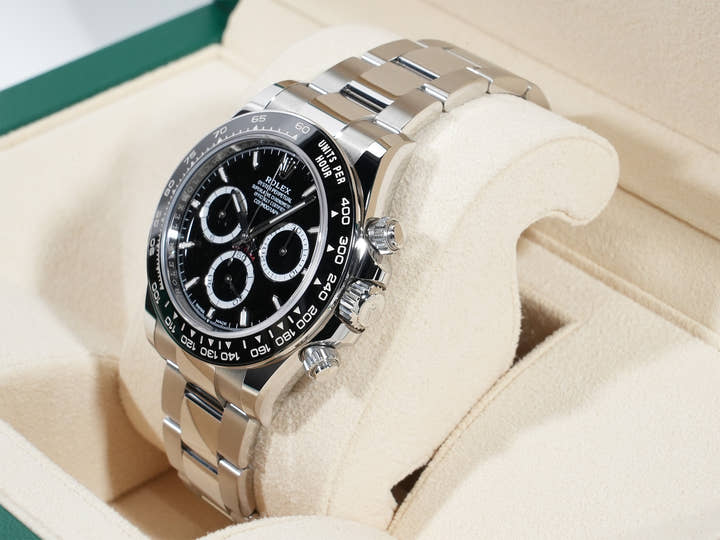 ロレックス デイトナ Ref.126500LN ステンレススチール ブラック文字盤