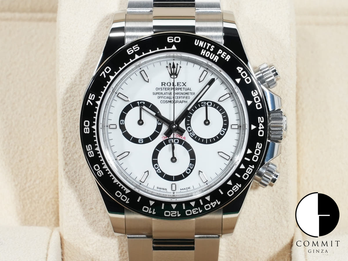 ロレックス デイトナ Ref.126500LN ステンレススチール ホワイト文字盤