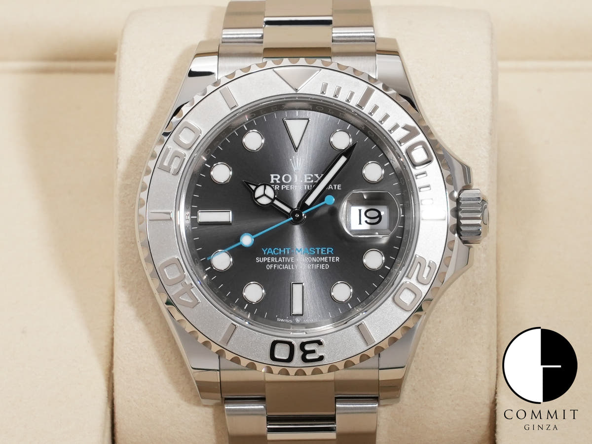 ロレックス ヨットマスター40 Ref.126622 ステンレススチール/プラチナ スレート文字盤