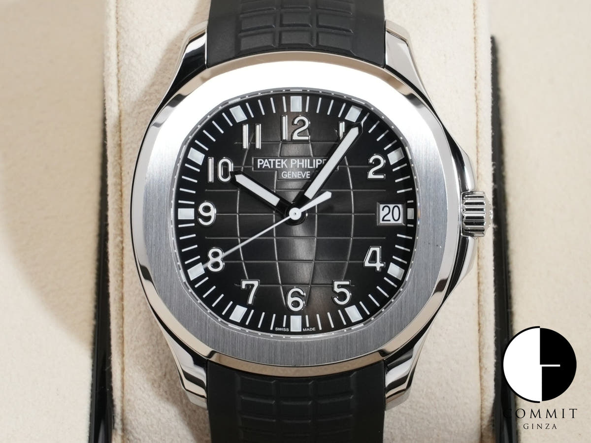 パテックフィリップ アクアノート Ref.5167A-001 ステンレススチール ブラック文字盤