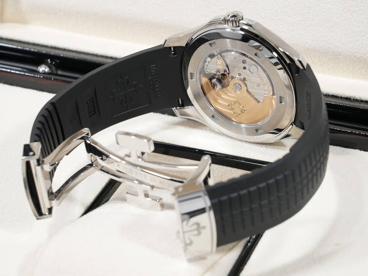 パテックフィリップ アクアノート Ref.5167A-001 ステンレススチール ブラック文字盤