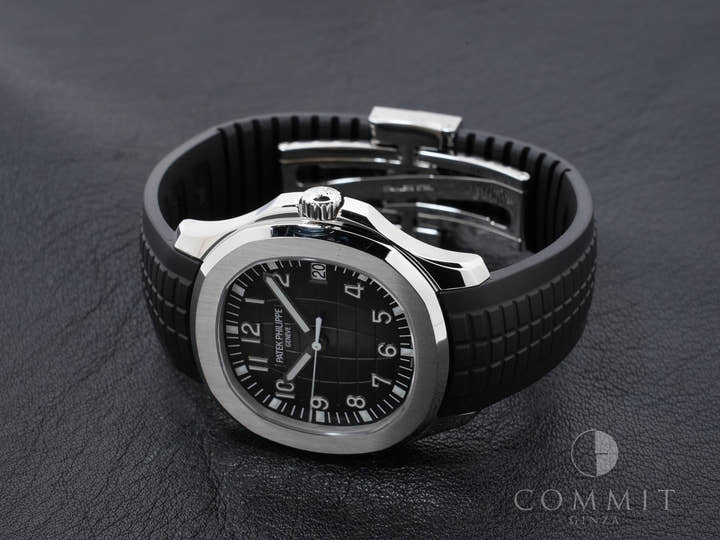 パテックフィリップ アクアノート Ref.5167A-001 ステンレススチール ブラック文字盤