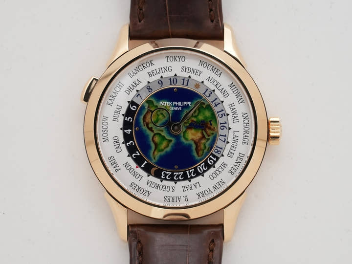 パテックフィリップ ワールドタイム クロワゾネ Ref.5231J-001 イエローゴールド クロワゾネ文字盤