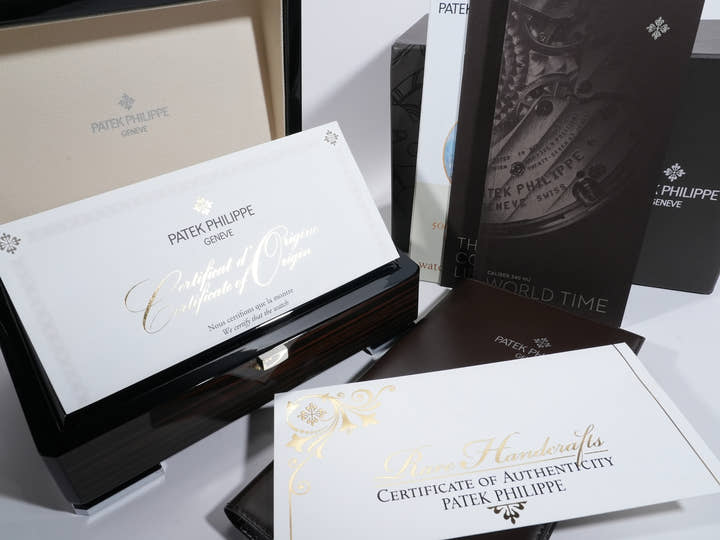 パテックフィリップ ワールドタイム クロワゾネ Ref.5231J-001 イエローゴールド クロワゾネ文字盤