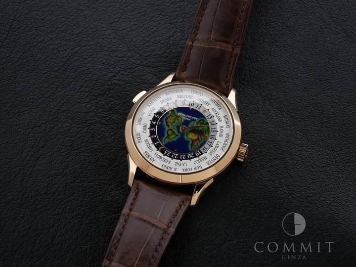 パテックフィリップ ワールドタイム クロワゾネ Ref.5231J-001 イエローゴールド クロワゾネ文字盤