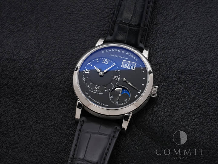 A.ランゲ&ゾーネ ランゲ1 ムーンフェイズ Ref.192.029 18KWG ブラック文字盤 美品 mwjuy2xk
