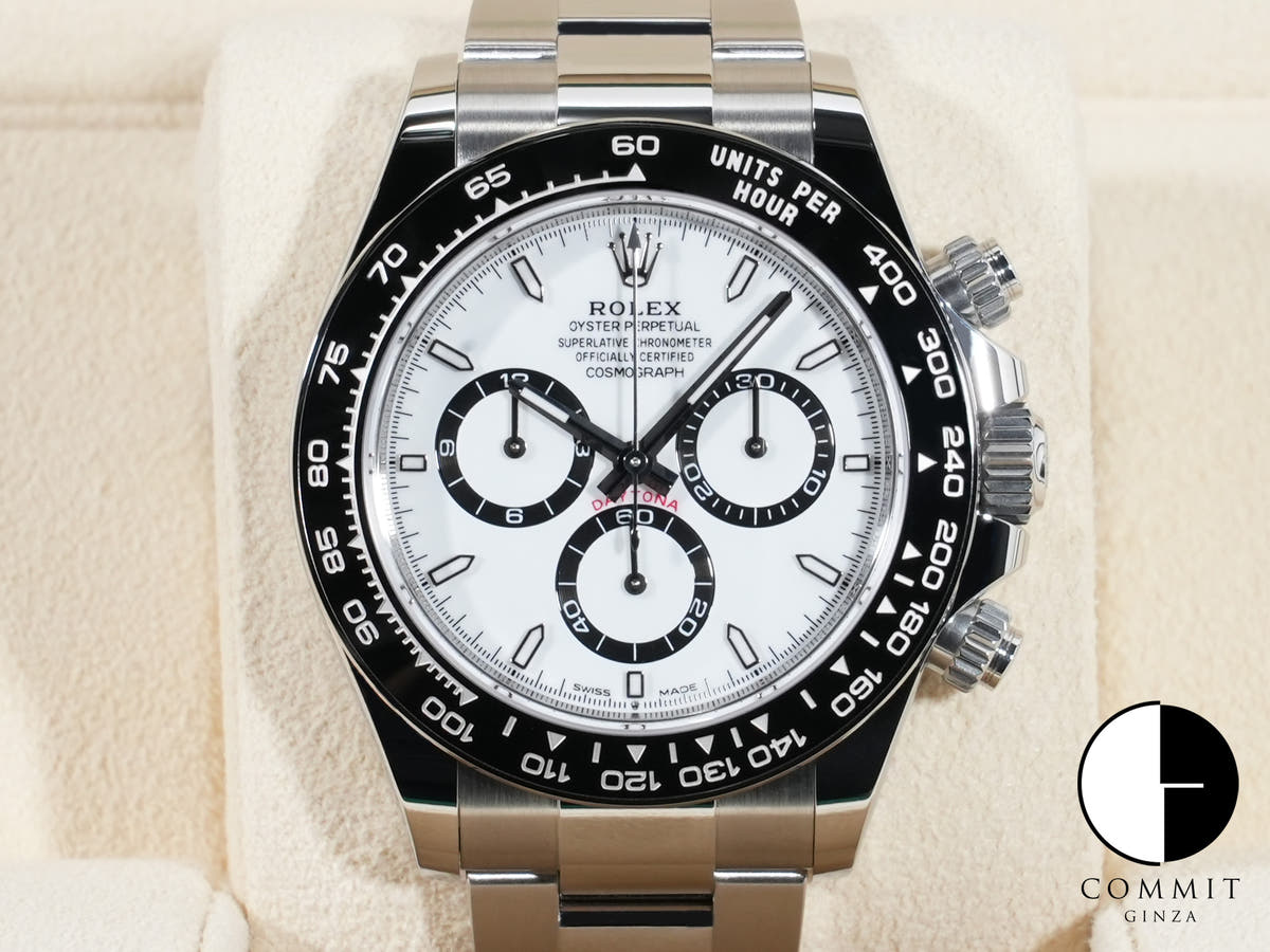 ロレックス デイトナ Ref.126500LN ステンレススチール ホワイト文字盤