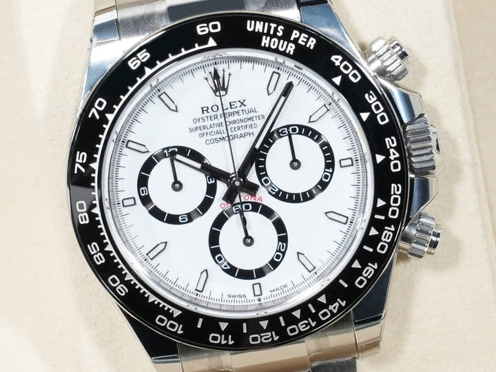 ロレックス デイトナ Ref.126500LN ステンレススチール ホワイト文字盤