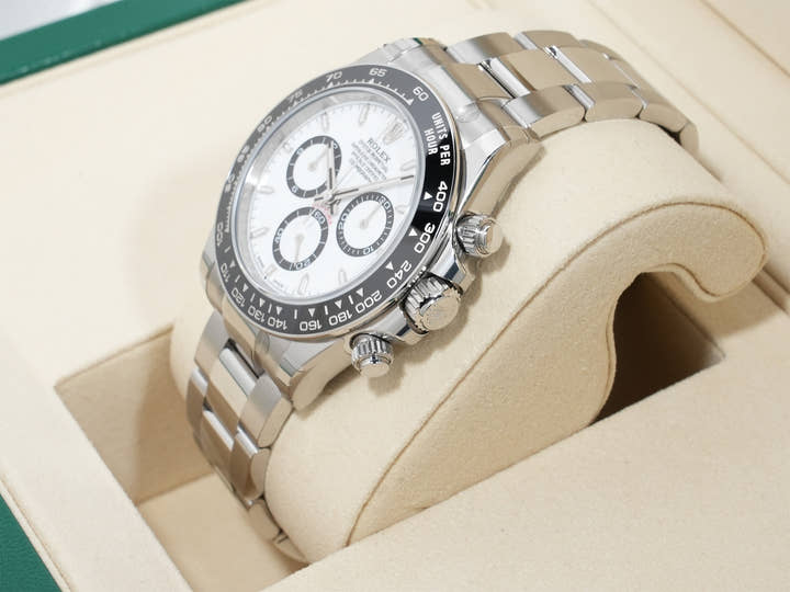 ロレックス デイトナ Ref.126500LN ステンレススチール ホワイト文字盤