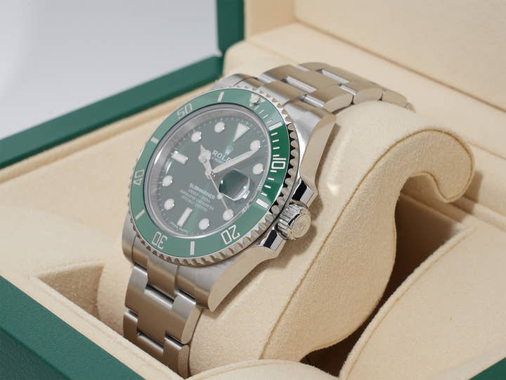 ロレックス サブマリーナー デイト Ref.116610LV ステンレススチール グリーン文字盤
