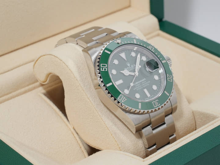 ロレックス サブマリーナー デイト Ref.116610LV ステンレススチール グリーン文字盤