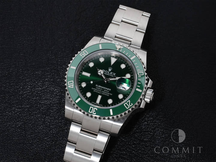 ロレックス サブマリーナー デイト Ref.116610LV ステンレススチール グリーン文字盤