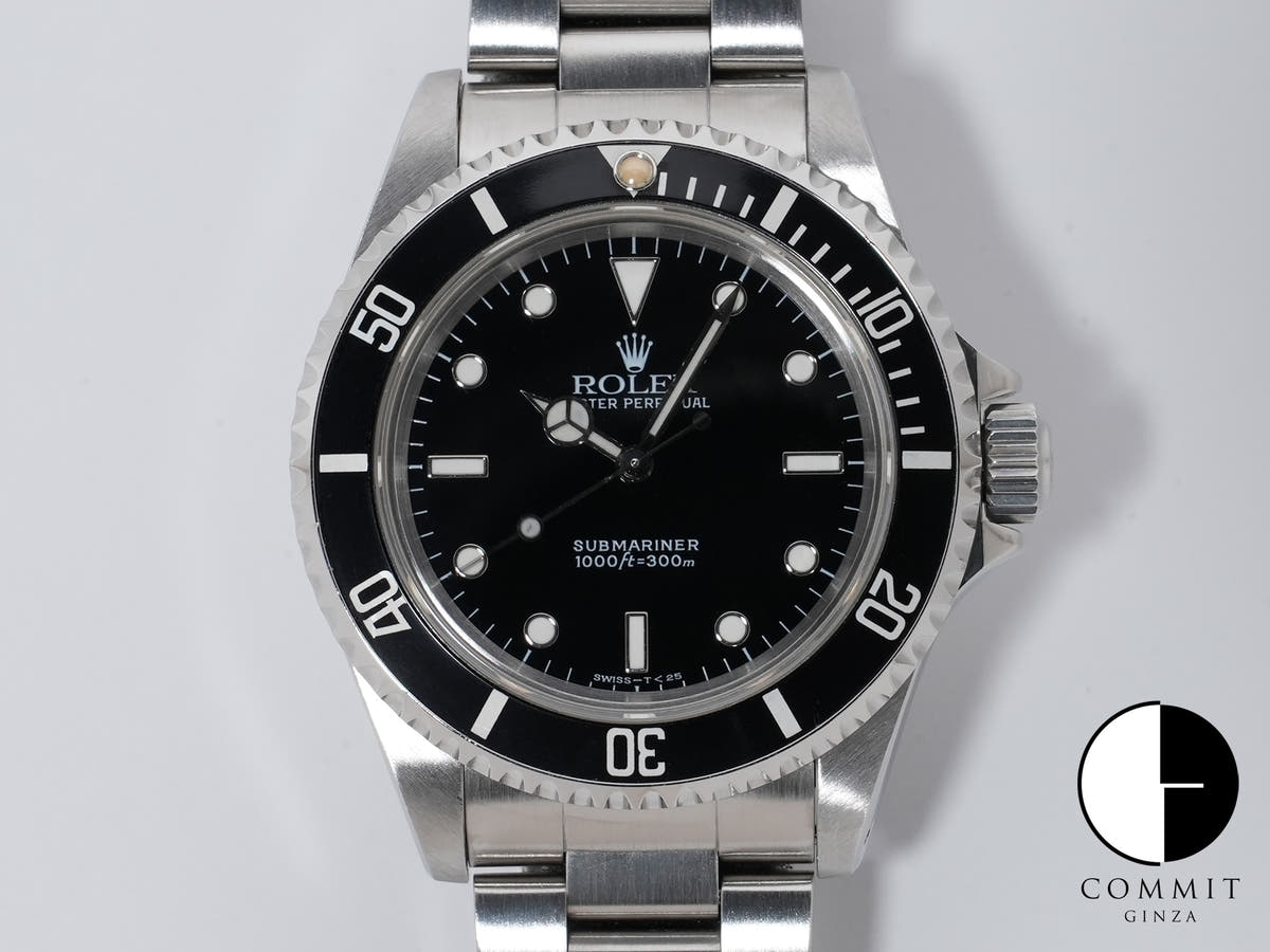 ロレックス サブマリーナー ノンデイト Ref.14060 ステンレススチール ブラック文字盤