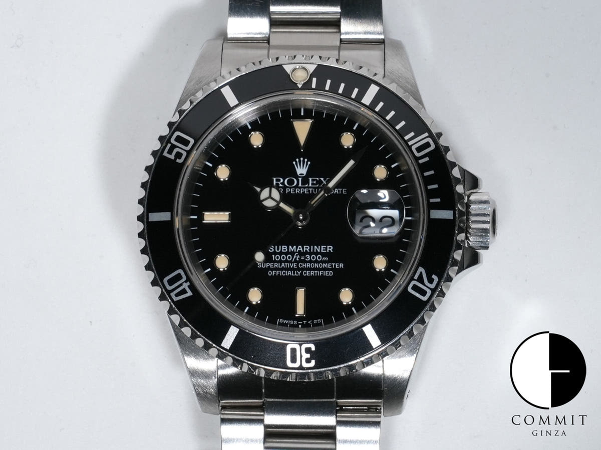 Rolex Submariner Date Ref. 16610 Stainless Steel Black Dial