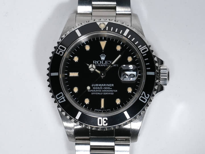 Rolex Submariner Date Ref. 16610 Stainless Steel Black Dial