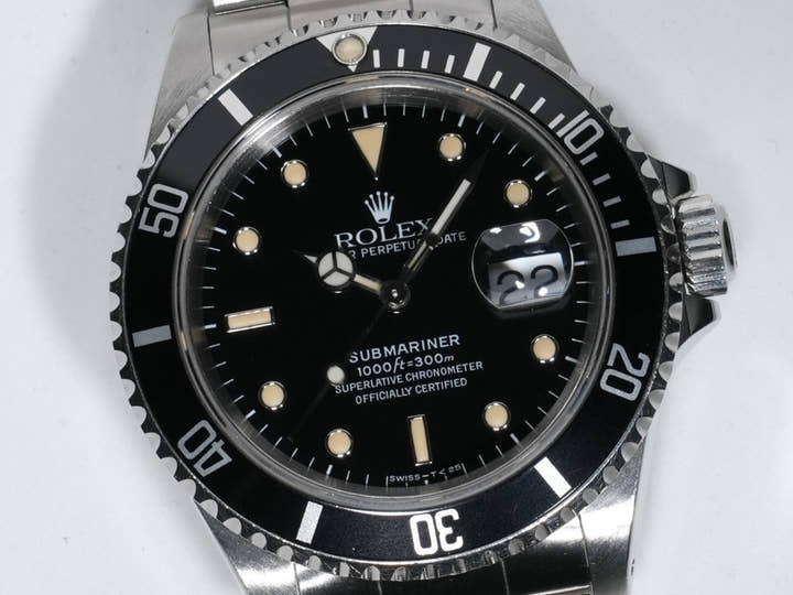 Rolex Submariner Date Ref. 16610 Stainless Steel Black Dial