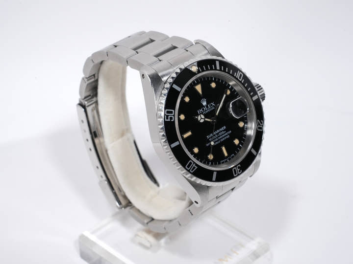 Rolex Submariner Date Ref. 16610 Stainless Steel Black Dial