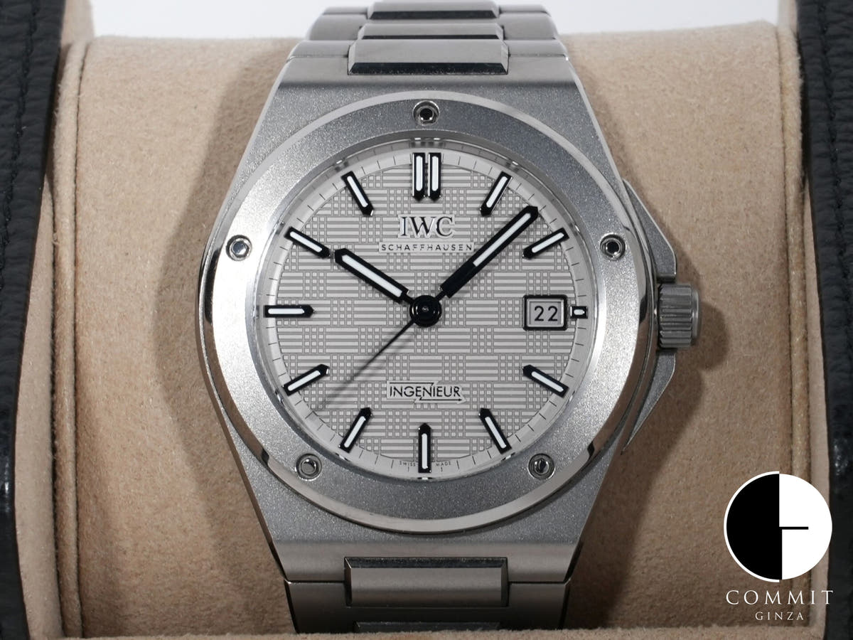 IWC インヂュニア オートマティック 40 Ref.IW328904 グレー文字盤 美中古 xcb2pcmg