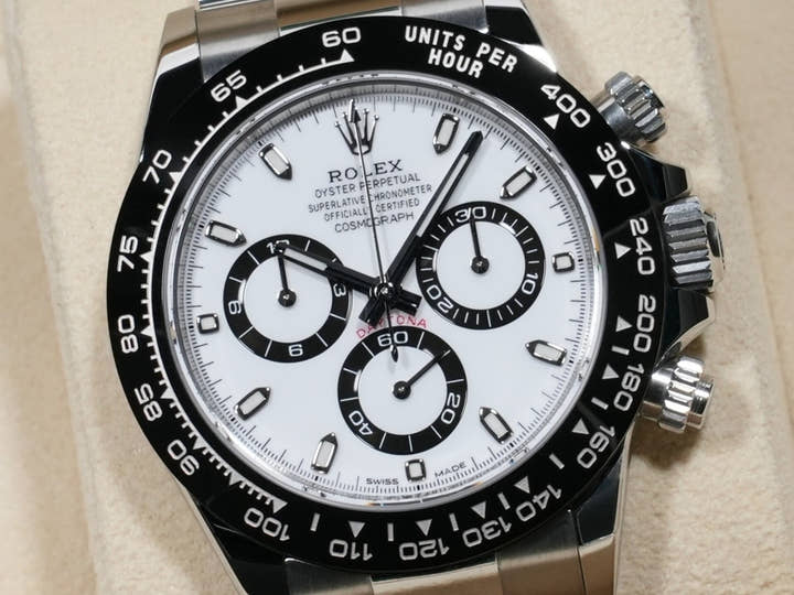 ロレックス デイトナ Ref.116500LN ステンレススチール ホワイト文字盤