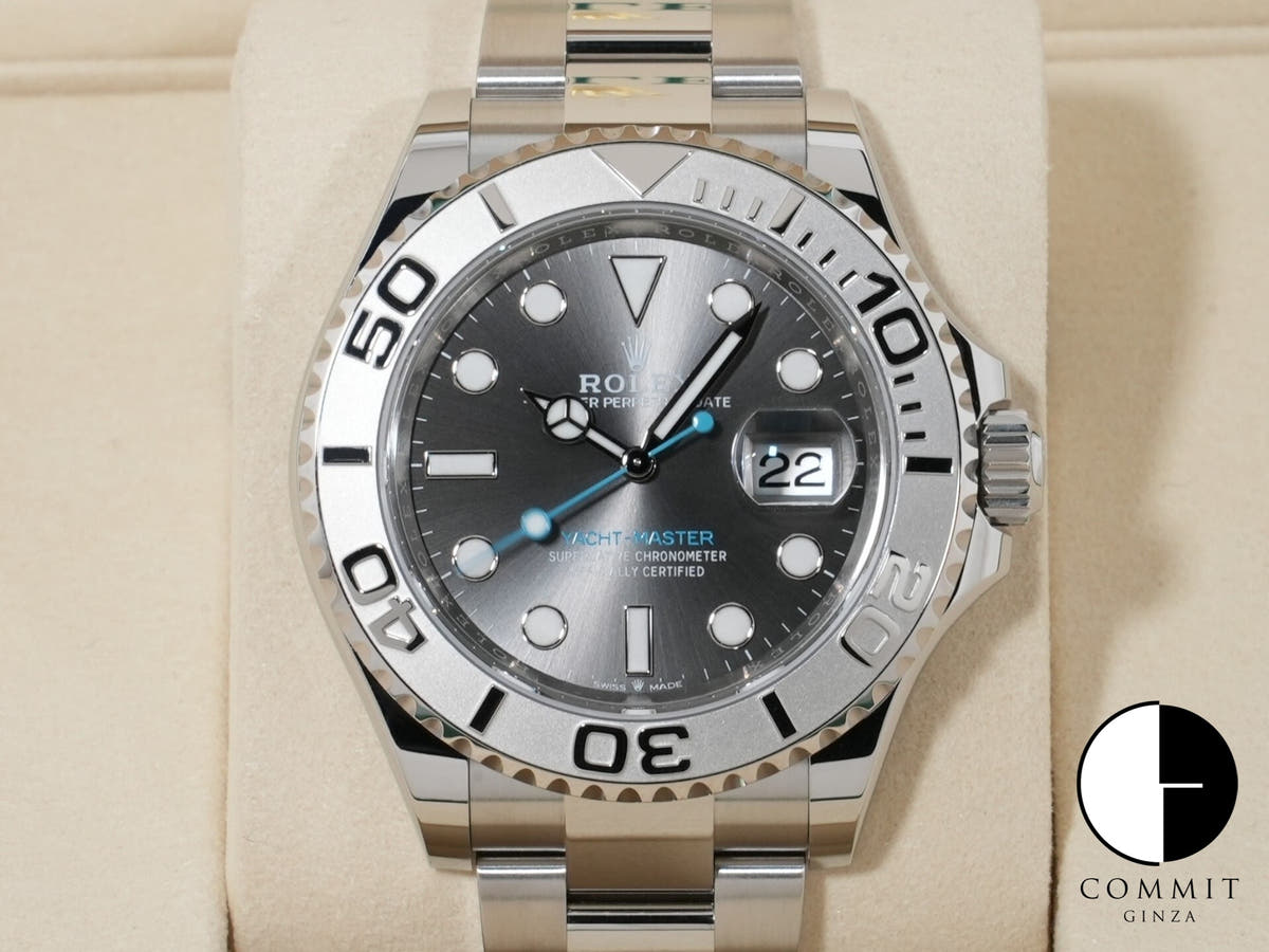 ロレックス ヨットマスター40 Ref.126622 ステンレススチール/プラチナ スレート文字盤