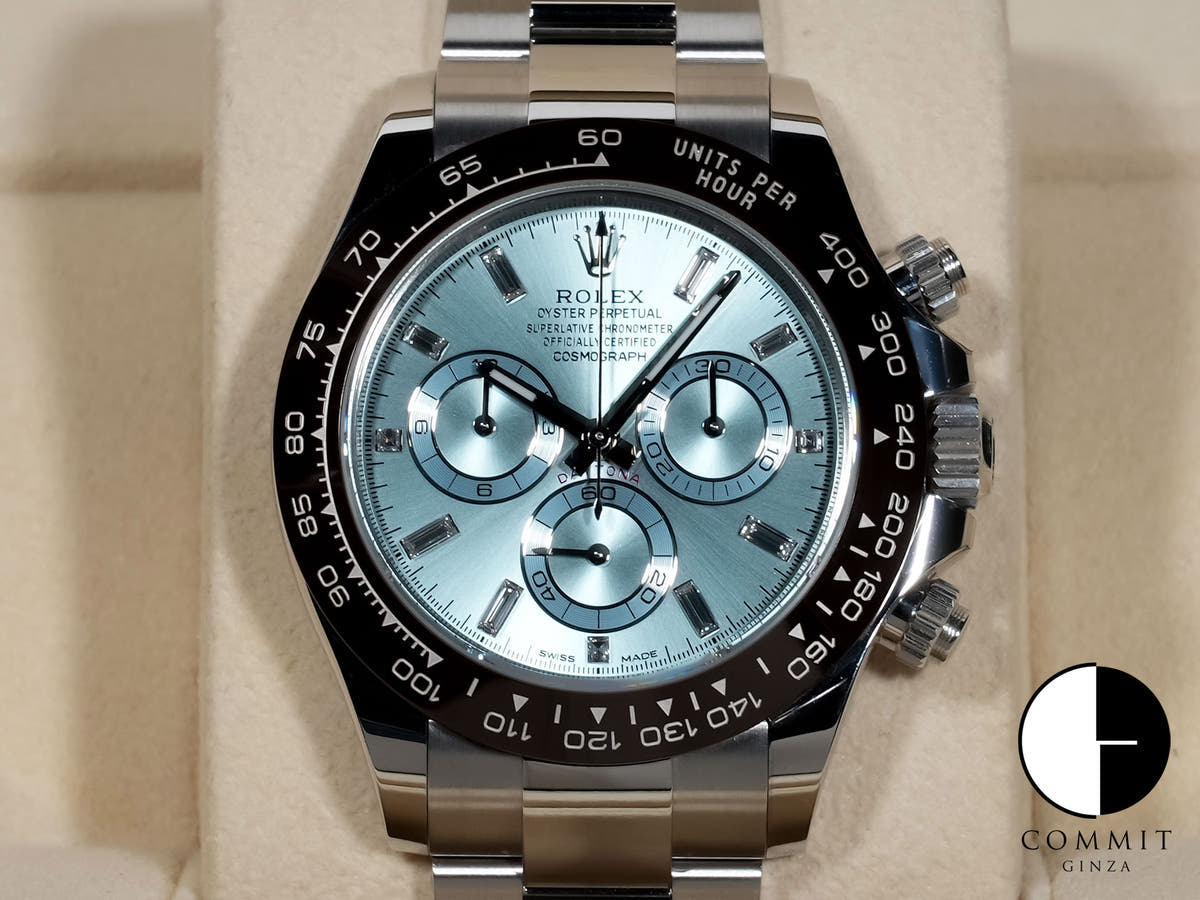 ロレックス デイトナ Ref.116506A プラチナ アイスブルー文字盤