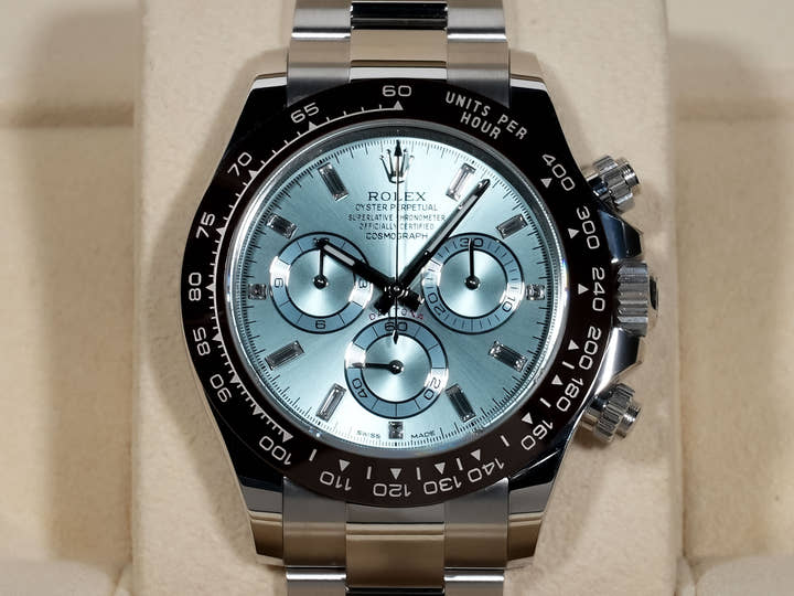 ロレックス デイトナ Ref.116506A プラチナ アイスブルー文字盤