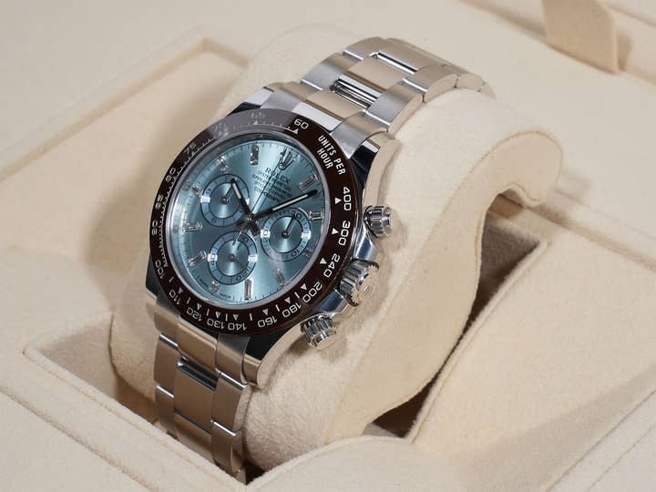 ロレックス デイトナ Ref.116506A プラチナ アイスブルー文字盤