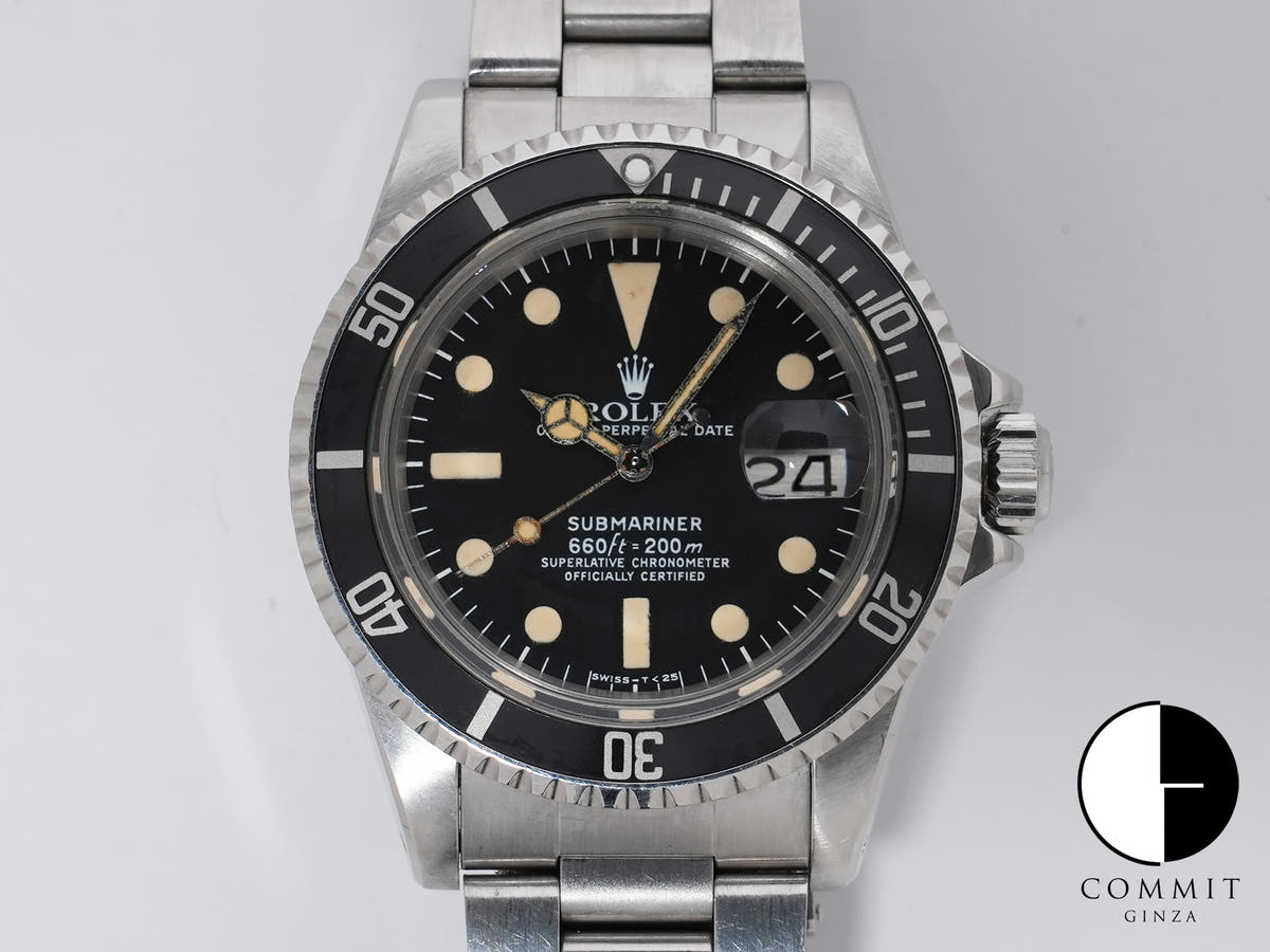 ロレックス サブマリーナー デイト Ref.1680 ステンレススチール ブラック文字盤 中古 xfafwspp