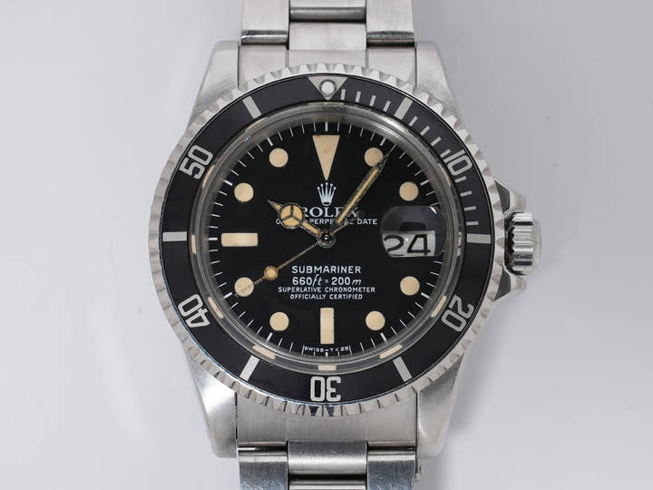 ロレックス サブマリーナー デイト Ref.1680 ステンレススチール ブラック文字盤 中古 xfafwspp