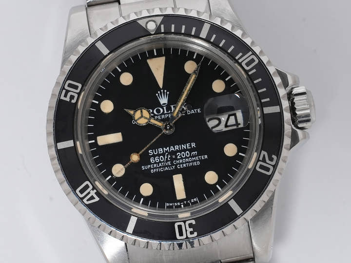 ロレックス サブマリーナー デイト Ref.1680 ステンレススチール ブラック文字盤 中古 xfafwspp