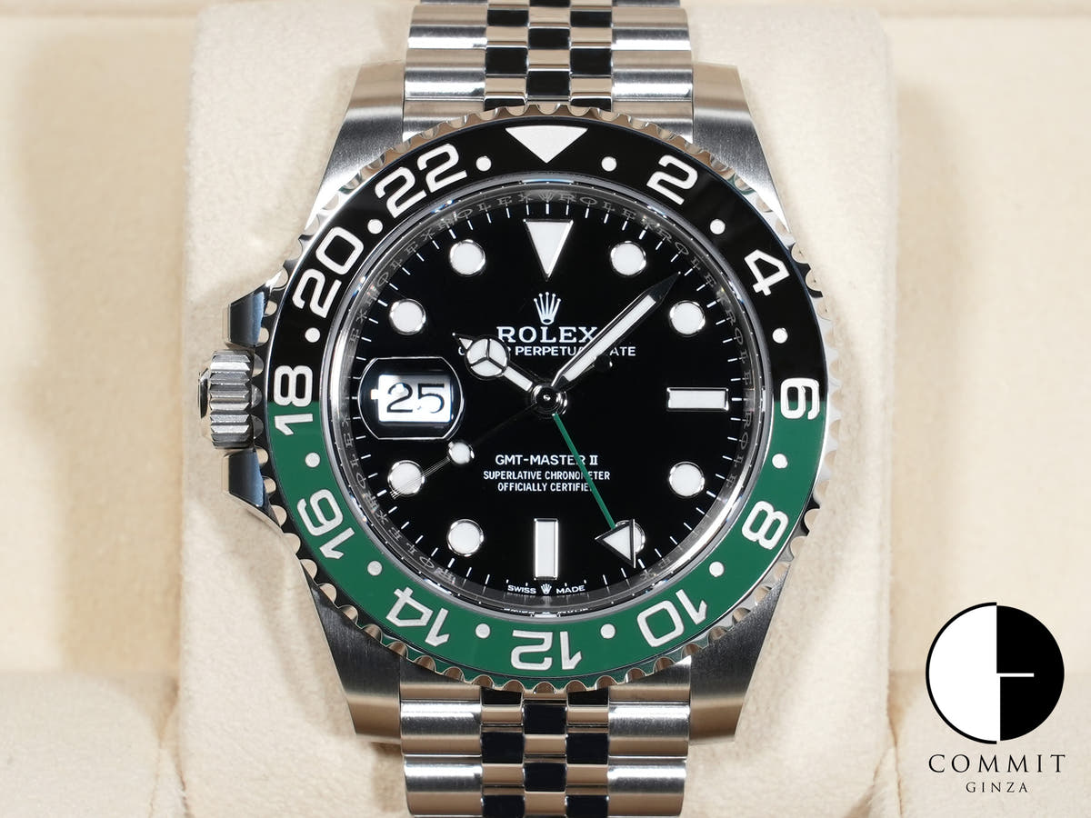 ロレックス GMTマスターII Ref.126720VTNR ステンレススチール ブラック文字盤 ジュビリーブレスレット