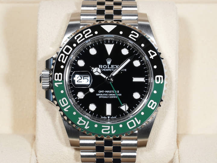 ロレックス GMTマスターII Ref.126720VTNR ステンレススチール ブラック文字盤 ジュビリーブレスレット