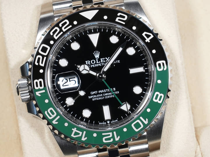 ロレックス GMTマスターII Ref.126720VTNR ステンレススチール ブラック文字盤 ジュビリーブレスレット