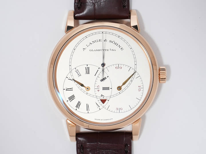 A.ランゲ&ゾーネ リヒャルトランゲ ジャンピングセコンド Ref.252.032 シルバー文字盤 美中古 4m7xh6so
