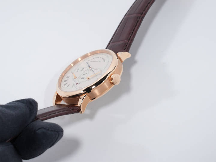 A.ランゲ&ゾーネ リヒャルトランゲ ジャンピングセコンド Ref.252.032 シルバー文字盤 美中古 4m7xh6so