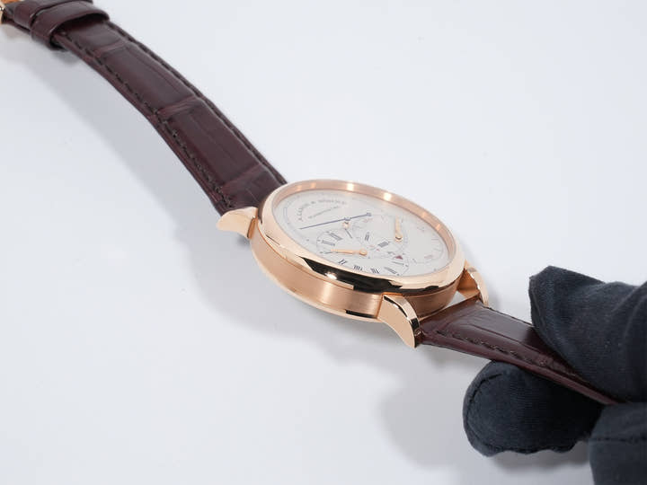 A.ランゲ&ゾーネ リヒャルトランゲ ジャンピングセコンド Ref.252.032 シルバー文字盤 美中古 4m7xh6so